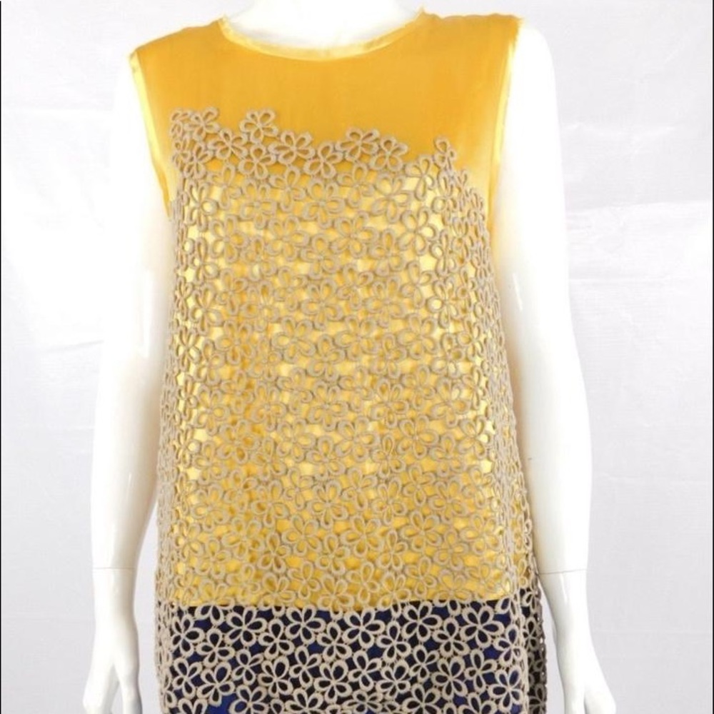 3.1 Phillip Lim Silk Lace Embroidered Dress size 6